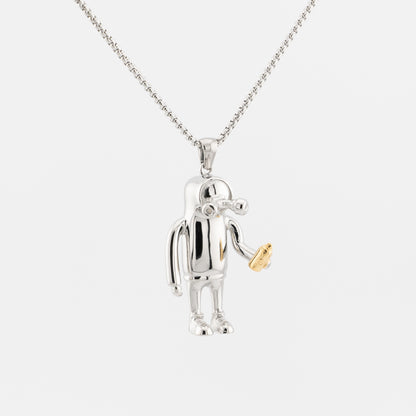 Mr. Roboto Pendant Necklace